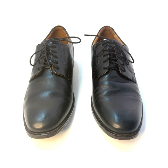 Johnston & Murphy Men Reeve Plain Toe Dress Shoe Oxfords Black Size 9.5 NWT/Box main image 8